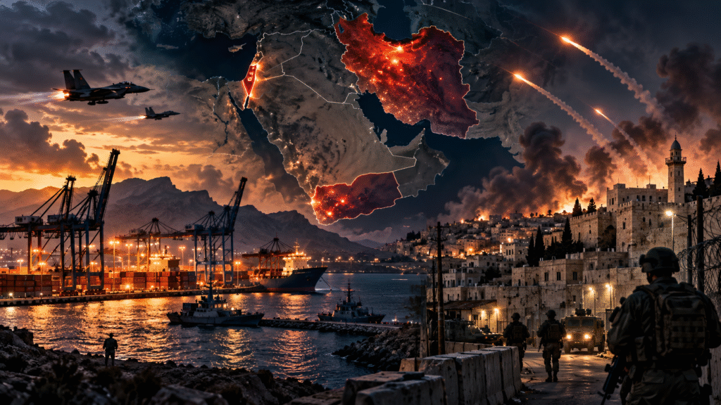 Israel-Iran conflict and regional escalation involving Iran, Yemen and Hebron